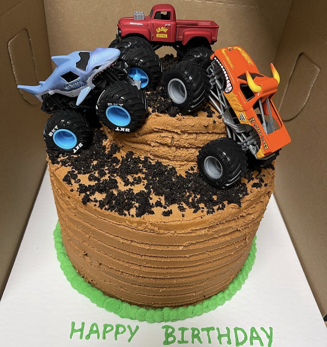 Monster Truck Cake